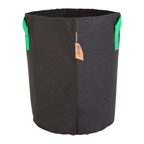 25L Hortosol Pflanzsack schwarz 30x36cm von der Seite